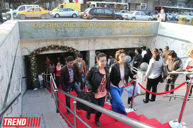 YARAT! presents work of artist and designer Orkhan Mammad " VIP pedestrian subway"  (PHOTO)