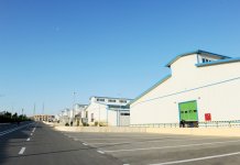 Президент Азербайджана принял участие в открытии ряда заводов в поселке Хокмали Абшеронского района (ФОТО)