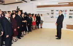 Azerbaijani President opens Qobustan Sports Complex (PHOTO)