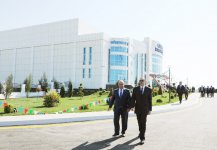 Azerbaijani President opens Qobustan Sports Complex (PHOTO)