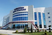 Azerbaijani President opens Qobustan Sports Complex (PHOTO)