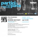 В Баку в рамках проекта Participate Public Art Festival состоится мастер-класс российской арт-студии "П.Т.Х."