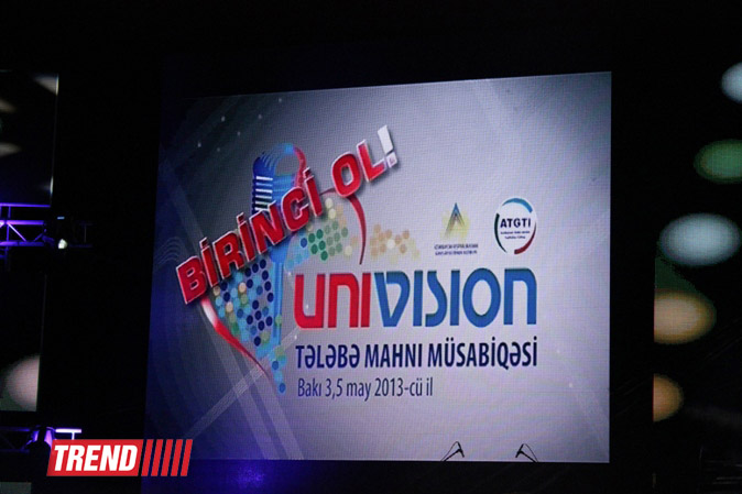 В Азербайджане определились финалисты "Univision - 2013" – яркое шоу студентов и класс жюри (фотосессия)