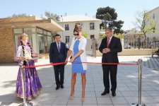 Первая леди Мехрибан Алиева приняла участие в открытии ряда объектов (версия 2) (ФОТО)