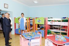 Первая леди Мехрибан Алиева приняла участие в открытии ряда объектов (версия 2) (ФОТО)