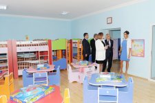 Первая леди Мехрибан Алиева приняла участие в открытии ряда объектов (версия 2) (ФОТО)