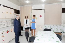 Первая леди Мехрибан Алиева приняла участие в открытии ряда объектов (версия 2) (ФОТО)