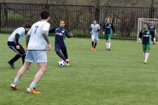 Лейла Алиева наблюдала за турниром АМОР по мини-футболу на "Кубок Гейдара Алиева" (ФОТО)