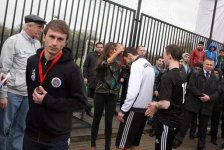 Лейла Алиева наблюдала за турниром АМОР по мини-футболу на "Кубок Гейдара Алиева" (ФОТО)