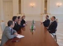 Президент Азербайджана принял спецпредставителя Парламентской Ассамблеи ОБСЕ по Южному Кавказу