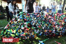 В Баку в рамках проекта Participate Public Art Festival прошел мастер-класс российской арт-студии "П.Т.Х." (фото)