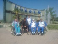 Стартовал марафон Габала - Баку паралимпийца Эльшана Ризванлы (фото)