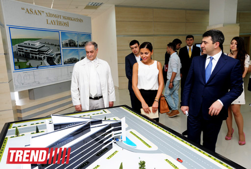 YARAT! представил выставку работ в центре "Службы ASAN" (фото)
