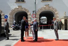 Azerbaijani President officially welcomed to Vienna (PHOTO)