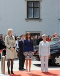 Azerbaijani President officially welcomed to Vienna (PHOTO)