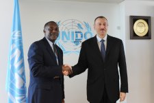 Президент Азербайджана встретился с гендиректором Организации ООН по промышленному развитию (ФОТО)