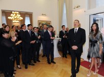 President Ilham Aliyev and his spouse attend opening of Azerbaijani Cultural Center in Vienna (PHOTO)