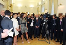 President Ilham Aliyev and his spouse attend opening of Azerbaijani Cultural Center in Vienna (PHOTO)