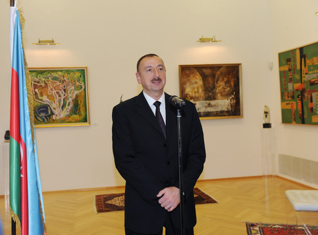 President Ilham Aliyev and his spouse attend opening of Azerbaijani Cultural Center in Vienna (PHOTO)