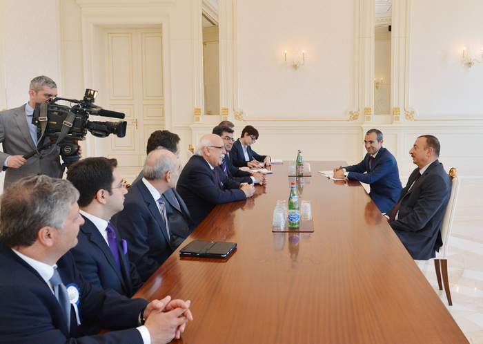 Azerbaijani President receives Turkish Education Minister