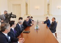 Azerbaijani President receives Turkish Education Minister