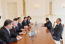 Президент Азербайджана принял зампредседателя Национальной ассамблеи Республики Корея
