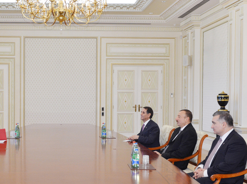 Президент Азербайджана принял сенатора Ричарда Лугара