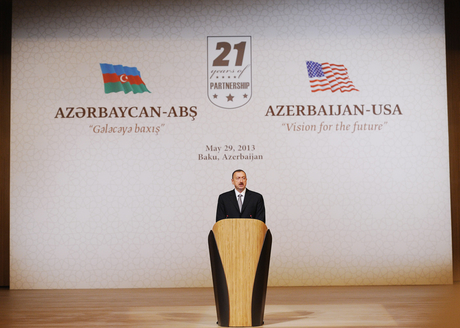 Президент Ильхам Алиев: Отношения между Азербайджаном и США вышли на уровень стратегического партнерства (ФОТО)