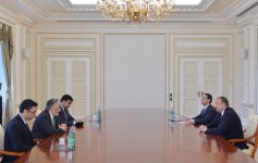 President Ilham Aliyev receives Afghan FM