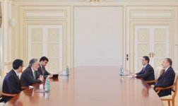 President Ilham Aliyev receives Afghan FM