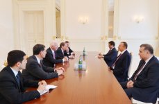 President Ilham Aliyev receives vice chairman of U.S. Senate Select Committee on Intelligence