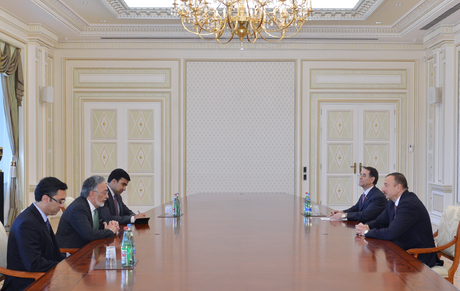 President Ilham Aliyev receives Afghan FM