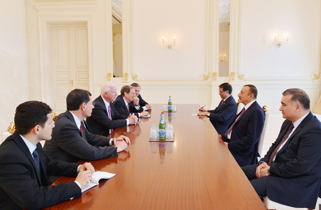 President Ilham Aliyev receives vice chairman of U.S. Senate Select Committee on Intelligence