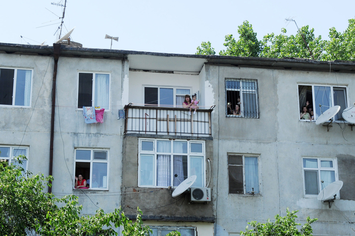 Azerbaijan`s First Lady inspects several facilities after reconstruction in Baku (PHOTO)