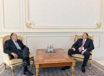 Президент Азербайджана принял экс-министра иностранных дел Германии