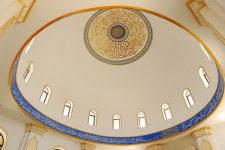 Мехрибан Алиева приняла участие в открытии мечети Имама Рзы после реконструкции в бакинском поселке Бина (версия 2) (ФОТО)