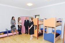 Azerbaijan`s First Lady inspects several facilities after reconstruction in Baku (PHOTO)
