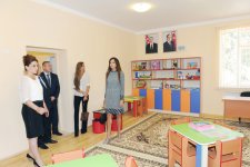 Azerbaijan`s First Lady inspects several facilities after reconstruction in Baku (PHOTO)