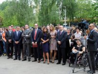 Лейла Алиева приняла участие в церемонии открытия центра для детей и молодежи с ограниченными возможностями зрения в Сараево (ФОТО)