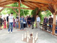 Лейла Алиева приняла участие в церемонии открытия центра для детей и молодежи с ограниченными возможностями зрения в Сараево (ФОТО)