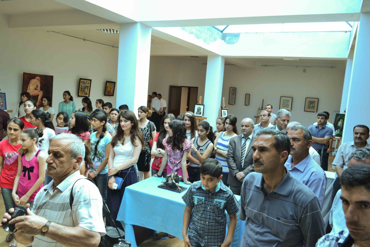В Сальяне организована выставка в рамках "Azerbaijan Art Festival-2013" (фото)