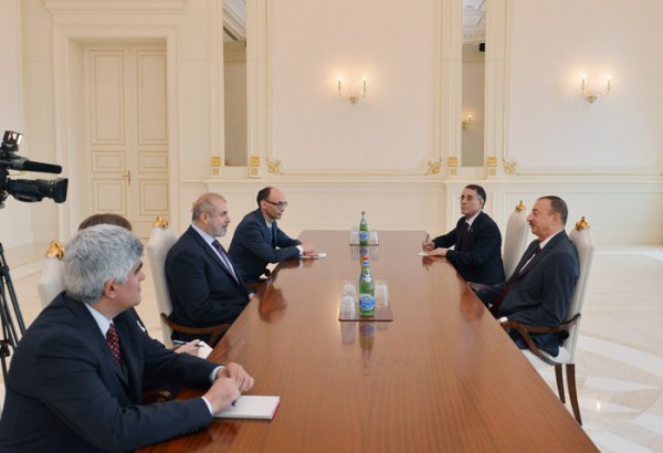 Azerbaijani President receives EU Special Representative for South Caucasus