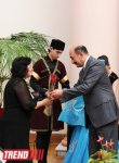 В Азербайджане работникам культуры и туризма впервые вручены почетные нагрудные знаки (фото)