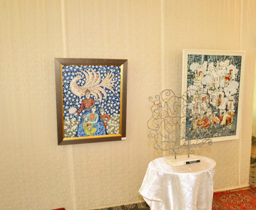 В Шеки состоялось открытие выставки в рамках "Azerbaijan Art Festival-2013" (фото)