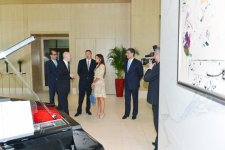 Президент Азербайджана и его супруга приняли участие в открытии в Баку отеля "Fairmont Baku" в комплексе "Flame Towers" (ФОТО)