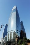 Президент Азербайджана и его супруга приняли участие в открытии в Баку отеля "Fairmont Baku" в комплексе "Flame Towers" (ФОТО)