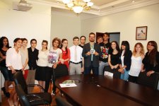 В Баку состоялась встреча с участниками экспедиции "From Russia" (фото)