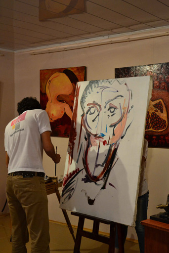 В Гахе состоялось открытие выставки в рамках "Azerbaijan Art Festival-2013" (фото)