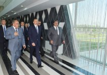 Президент Азербайджана принял участие в открытии Ширванского олимпийского спорткомплекса (ФОТО)