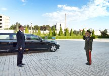 Президент Ильхам Алиев принял участие в церемонии по случаю 95-летия создания азербайджанской полиции (ФОТО)